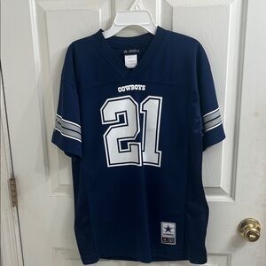 Dallas Cowboys Navy Blue Jersey - Boys size Large